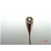 Image 1 :  Edwardian Victorian  10kt Seed Pearl Stickpin #1266982