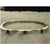 Image 1 : TS-83 Sterling Mexico Lapis Bangle Bracelet #1267441