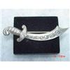 Image 1 : Lang Sterling Sword  Dagger Brooch Pin #1267444