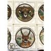 Image 3 : LOT OF 6 ROCKY MOUNTAIN 3D ANIMAL PLATES