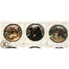 Image 2 : LOT OF 8 ROCKY MOUNTAIN 3D ANIMAL PLATES