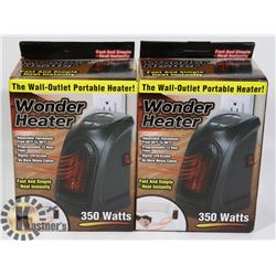 2PK OF WONDER HEATERS