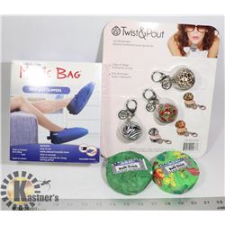 SEALED MAGIC BAG HEATABLE SLIPPERS