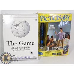 SEALED 2 BOARD GAMES PICTIONARY