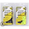 Image 1 : SEALED 2 LASER SAW CHAINS 12"