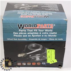 NEW WORLDPARTS WHEEL HUB & WHEEL