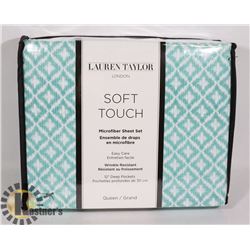 NEW QUEEN SIZE MICROFIBER SHEET SET