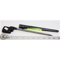 VINTAGE LEE ENFIELD BAYONET WITH SCABBARD/SHEATH