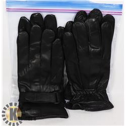 2PK MENS LEATHER GLOVES X-LARGE