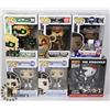 Image 1 : LOT OF SIX ASSORTED FUNKO POP FIGURES