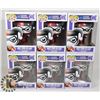 Image 1 : LOT OF 6 HARLEY QUINN FUNKO POP