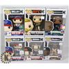 Image 1 : LOT OF SIX ASSORTED FUNKO POP FIGURES