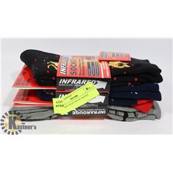 3PK MEN HEAT WAVE SOCKS