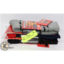 3PK MEN HEAT WAVE SOCKS