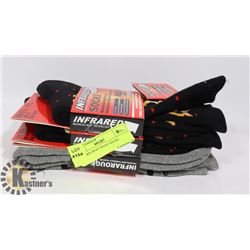 3PK MEN HEAT WAVE SOCKS