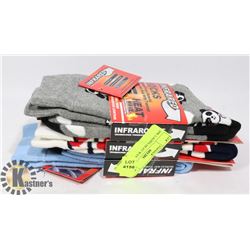 3PK LADIES HEAT WAVE SOCKS