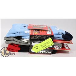 3PK LADIES HEAT WAVE SOCKS