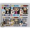 Image 1 : LOT OF SIX ASSORTED FUNKO POP FIGURES