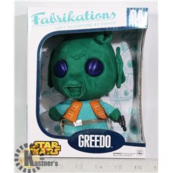 FUNKO GREEDO PLUSH SCULPTURE COLLECTIBLE