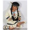 Image 1 : CATHAY COLLECTION 22" NATIVE AMERICAN PORCELAIN