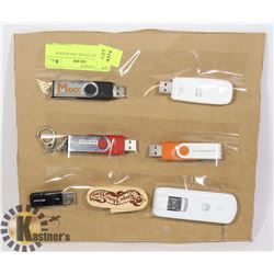 MEMORY STICKS AND MODEM