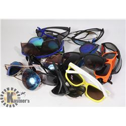 BAG OF 18 PAIRS OF SUNGLASSES