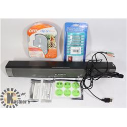 ELEGANT AV SOUNDBAR + INSECT REPELLANT DEVICES