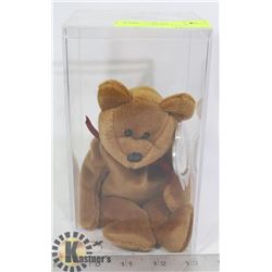 TY TEDDY NEW FACE BROWN
