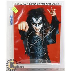 GENE SIMMONS AUTOGRAPH (NO COA)