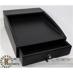 LEATHER DRESSER TOP ORGANIZER