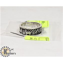 CELTIC DRAGON STAINLESS STEEL RING SZ 10