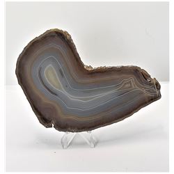 16)  SLICED AGATE MINERAL SPECIMEN
