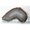 Image 2 : 16)  SLICED AGATE MINERAL SPECIMEN