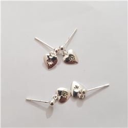 SILVER LOTS OF 2  EARRINGS