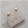 Image 2 : SILVER FRESH WATER PEARL EARRINGS