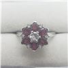 Image 1 : SILVER RUBY(3CT) RING (~SIZE 8.5)