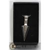 Image 1 : SILVER ALLOY ARROWHEAD PENDANT