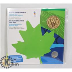 VANCOUVER 2010 WITH GLOWING HEARTS NUGGETS AND