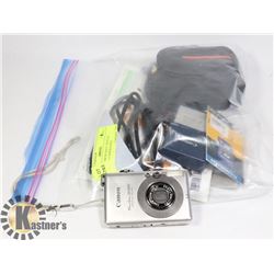 CANON POWER SHOT DIGITAL CAMERA & CAMERA BAG