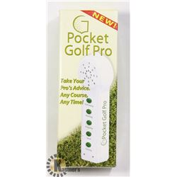 NEW SEALED POCKET GOLF PRO RECORDER