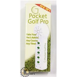 NEW SEALED POCKET GOLF PRO RECORDER