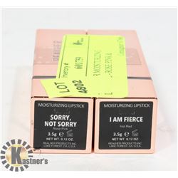 2 REALHER MOISTURIZING LIPSTICKS - ROSE PINK &