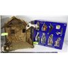 Image 1 : NATIVITY CRECHE WITH FIGURINES- CHRISTMAS