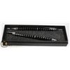Image 1 : CROSS PEN & PENCIL SET- BLACK & SILVER