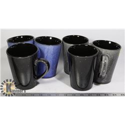 MIKASA GOURMET BASICS MUGS- SET OF 6