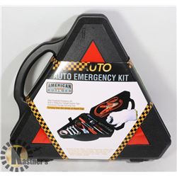 NEW 33PC AUTO EMERGENCY KIT