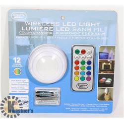 NEW COLOUR CHANGING WIRELESS LED LIGHT WITH