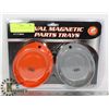 Image 1 : NEW 2PC OVAL MAGNETIC PARTS TRAYS