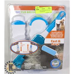 NEW MAGIC FUR BRUSH, PET FUR AND LINT REMOVER