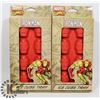 Image 1 : TWO NEW MARVEL IRON MAN SHAPED ICE CUBE TRAYS